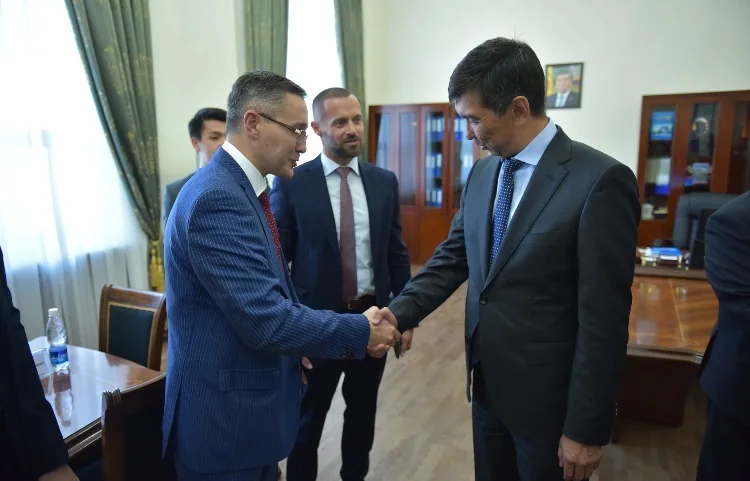 Pracovní jednání se zástupci partnerské delegace